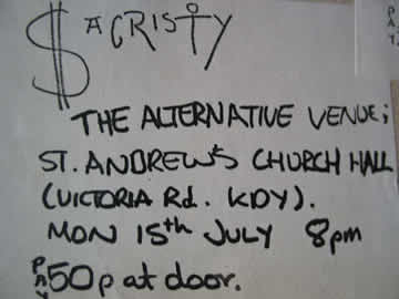 Sacristy Poster 1